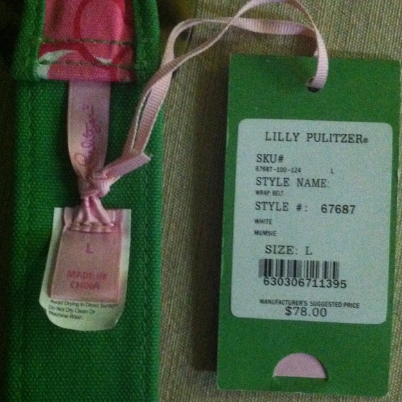 Lilly Pulitzer belt