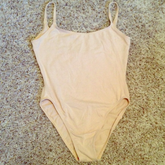 🚫traded🚫Tan leotard