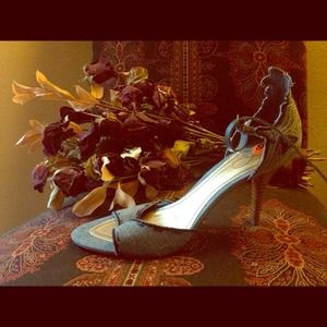 Nine West sexy denim sandals