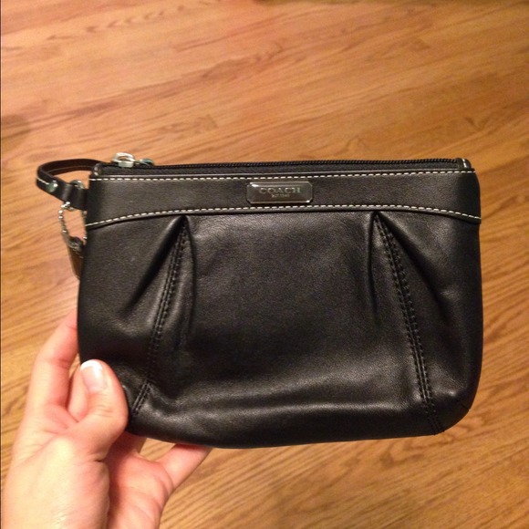 Large Coach wristlet