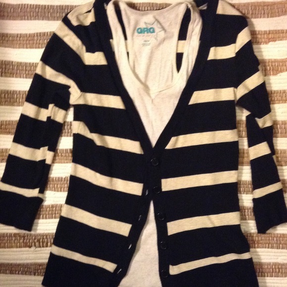 Striped Cardigan