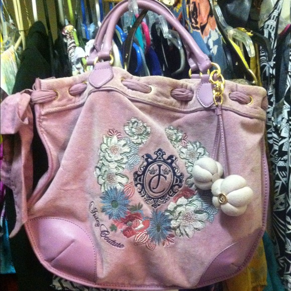 Real Juicy handbag purple in great condition