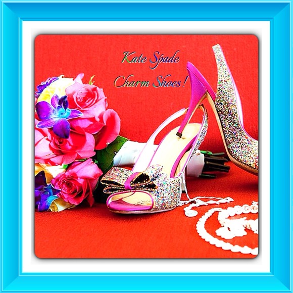 2X Host Pick - Kate Spade Charm Heels 💞💎👠🎉
