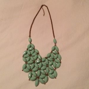 Mint Statement Necklace