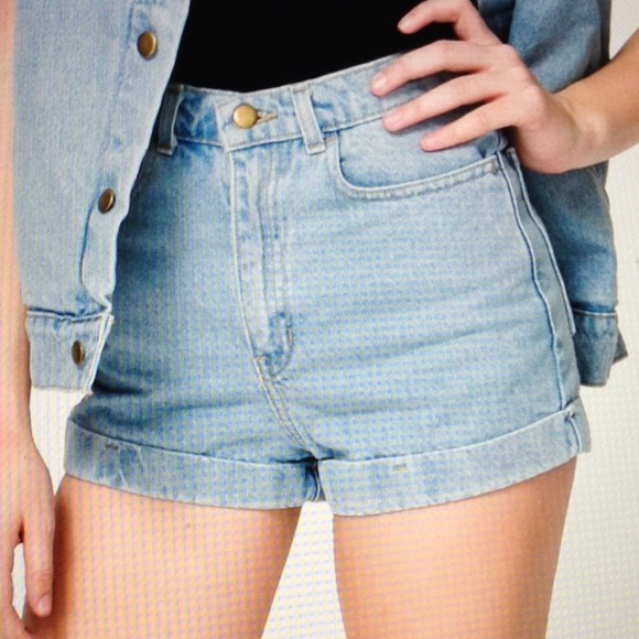 🚫SOLD🚫 American Apparel  High Waisted Shorts