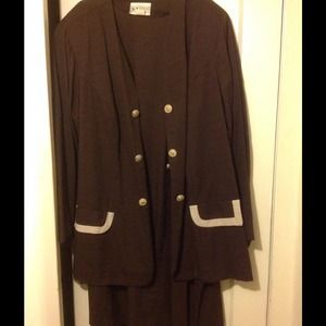 Brown dress & jacket