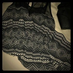 Sheaer top Tribal dress