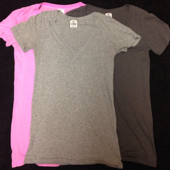 PINK v-necks