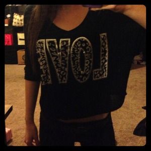 Love 3/4 sleeve shirt