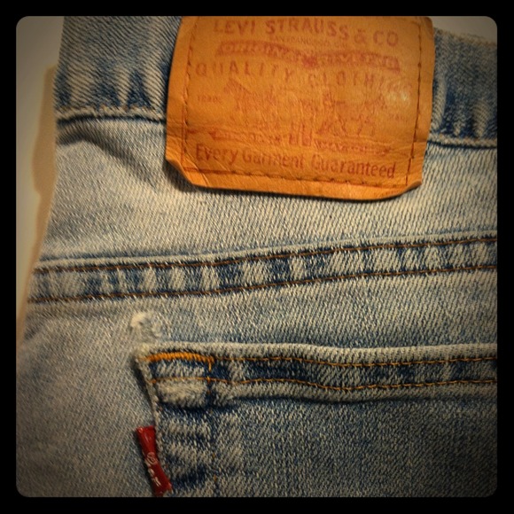 Levi Jeans-- VERY Broken In!