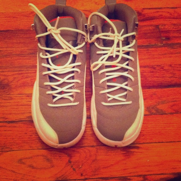 Jordan cool grey 12s.