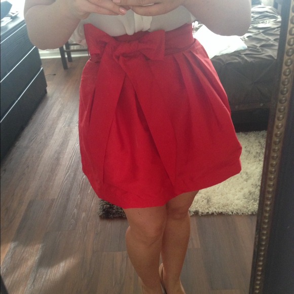 GORGEOUS!!!!Red ASOS skirt!!!!