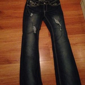 Distressed Jeans