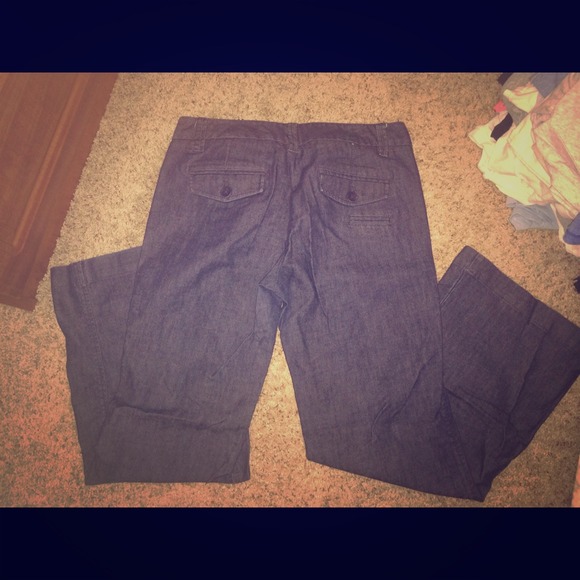 Gap Dark Denim Trouser Cut