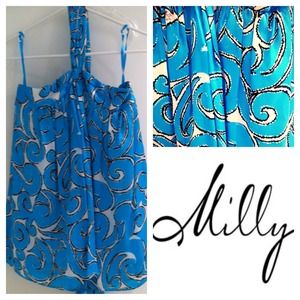 Milly swirl halter top - like new!