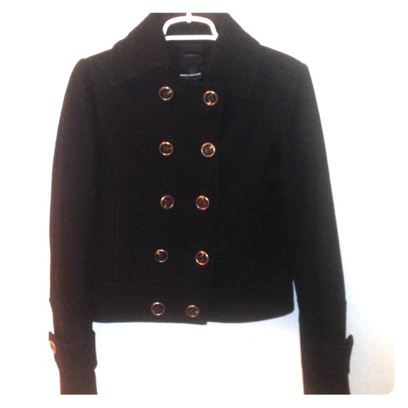 Express Jackets & Blazers - XS EXPRESS black peacoat