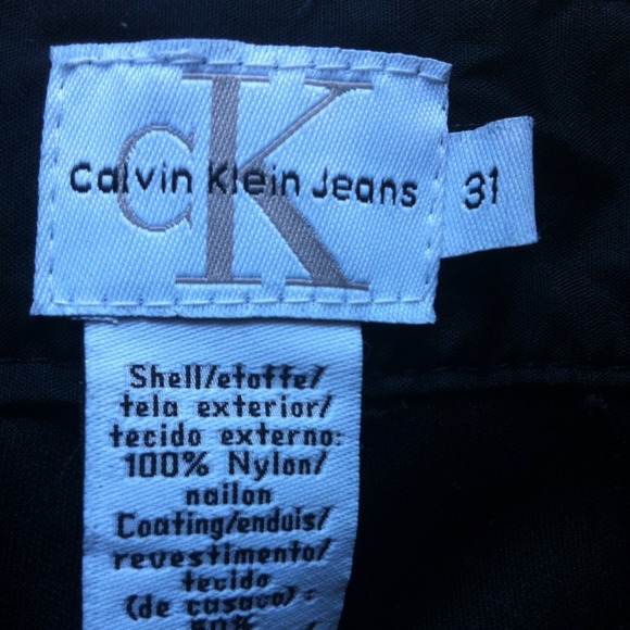Calvin Klein Faux Leather Pants-NEW! - Picture 4 of 4
