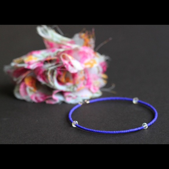 Elegant Swarovski crystals bracelet or armlet - Picture 3 of 4