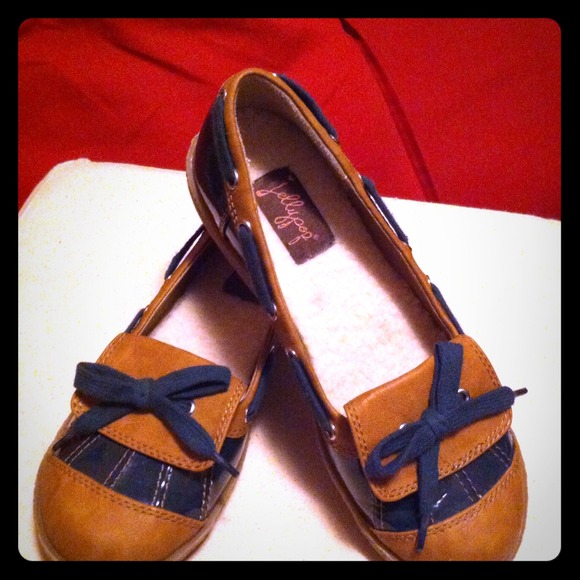 Jellypop Navy Duck Boot Shoe