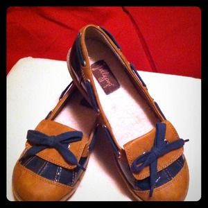 Jellypop Navy Duck Boot Shoe