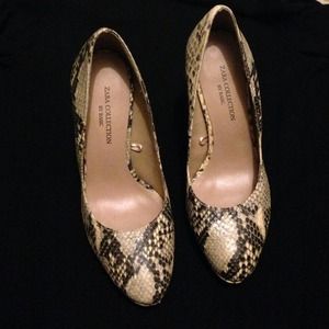 Python inspired ZARA HEELS