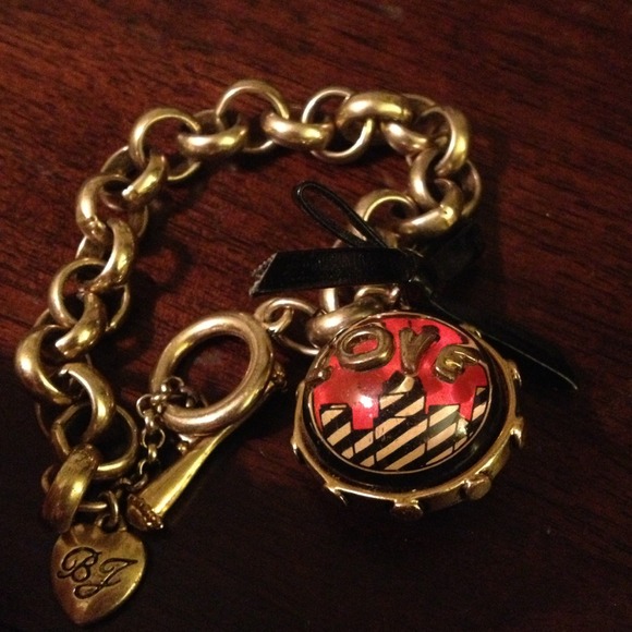 authentic Betsy johnson love bracelet