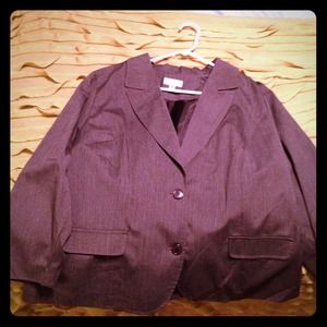 Pinstripe blazer