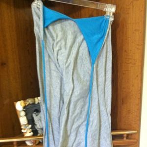 Reversible beach dress. Ties many ways