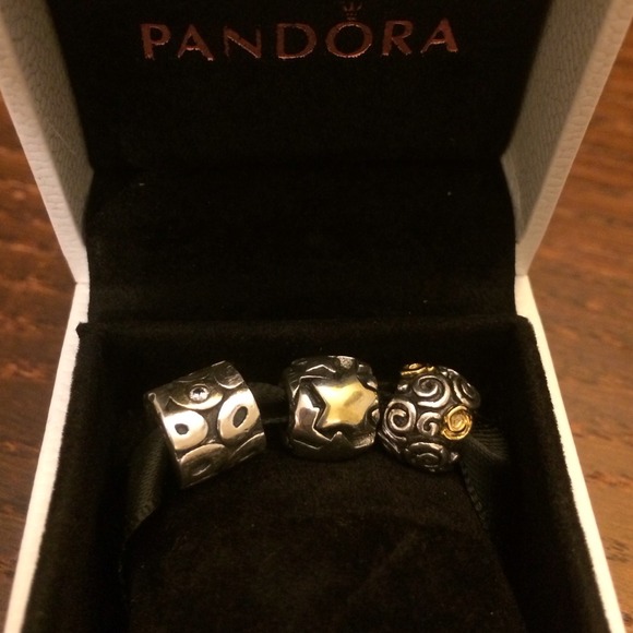 Pandora Bundle - 2-tone charms