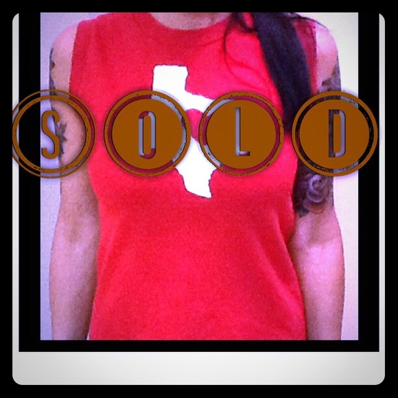 Texas Love Muscle Tee
