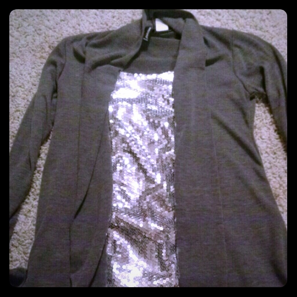 sparkly long sleeve shirt