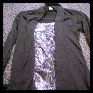 sparkly long sleeve shirt