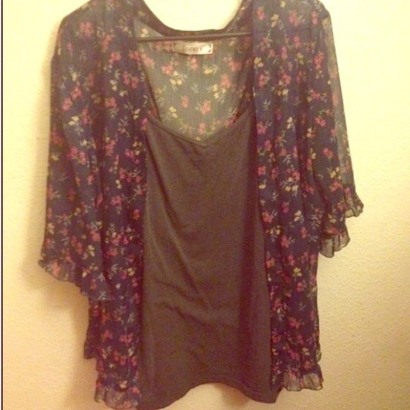 Floral kimono