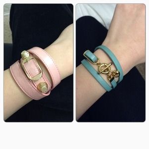 Juicy couture double strap bracelet