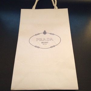 Prada shopping bag