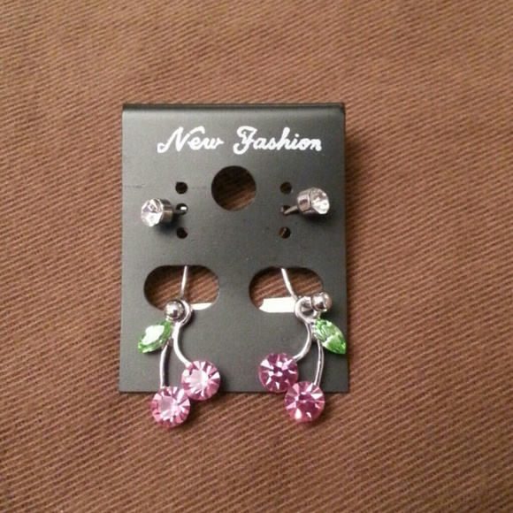 Cherry earrings