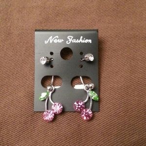 Cherry earrings
