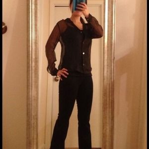 ⬇Final reduction 35$⬇French connection sheer shirt