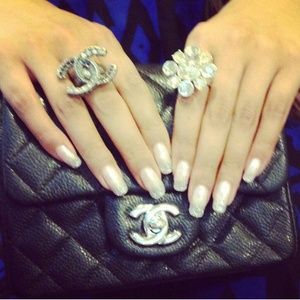 Night out, just glimmering off my bling