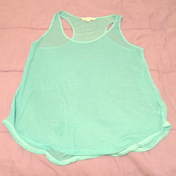 Forever 21 Tops - Mint Burnout Tank from Forever 21