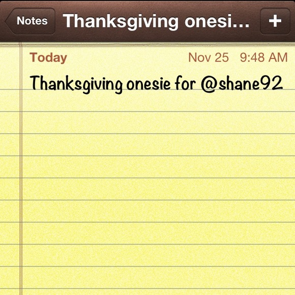 Thanksgiving onesie