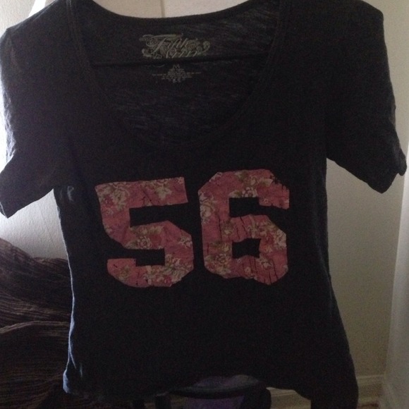 Floral 3/4 shirt