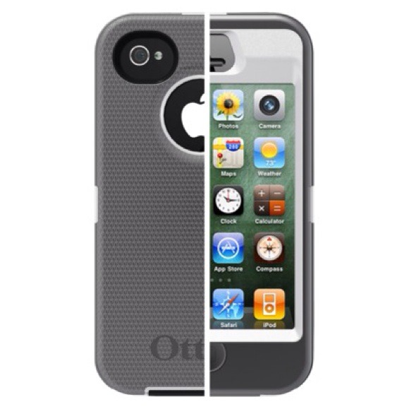 iPhone 4/4S Otter box OEM Defender Grey And White
