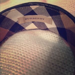 HOLD!!! Authentic Burberry leather headband.