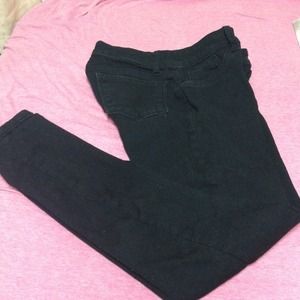 Black skinny jeans size 6