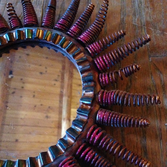 Other - Beautiful Artsy Sun Wall Mirror