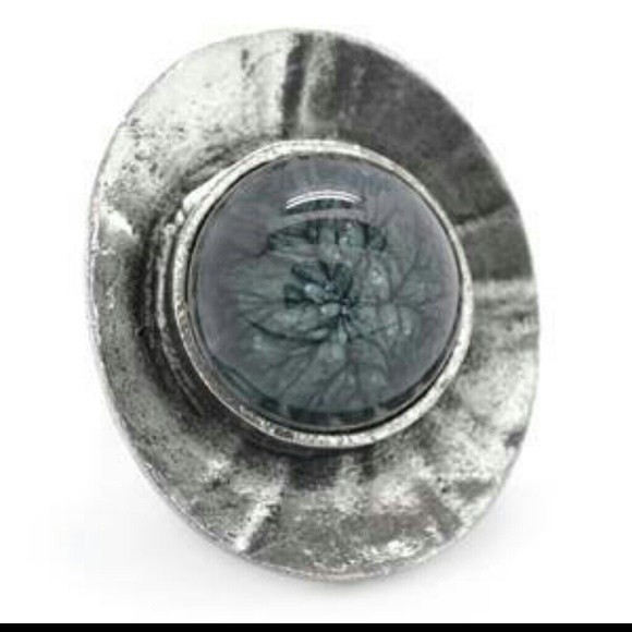 Blue/gray ring