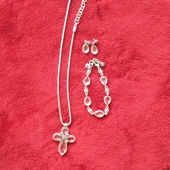 Brighton set of necklace, bracelet and earrings..