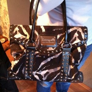 Betsey johnson printed purse
