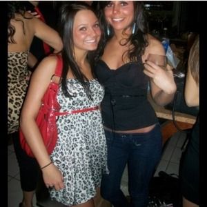 Strapless Cheetah Dress